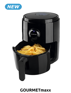GOURMETmaxx Heissluft-Fritteuse, 3 l