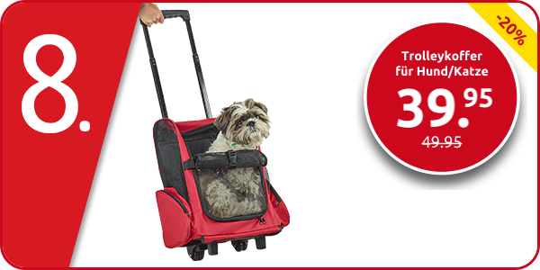 Trolleykoffer für Hund/Katze