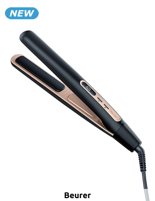 beurer Haarglätter «HS 100», mit Aufbewahrungstasche