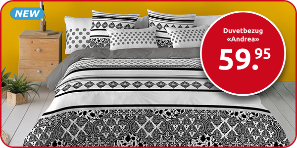Duvetbezug «Andrea» 160 x 210 cm