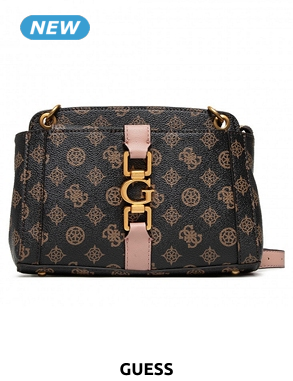 GUESS Handtasche «Briana Society Crossbody», mokka