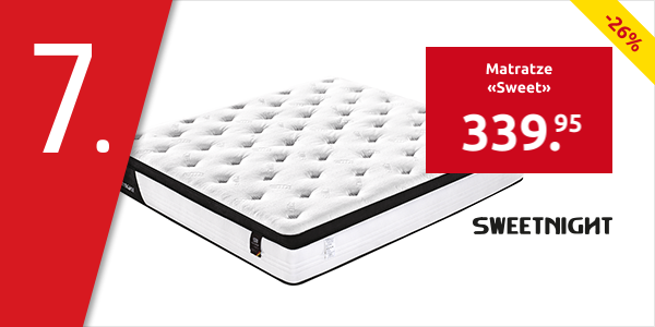 Matratze «Sweet», 140 x 200 cm