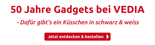 50 Jahre Gadgets bei VEDIA