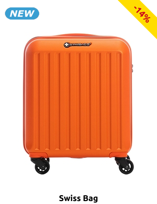 Swiss Bag Koffer «Trolley Cabine Easyjet», orange