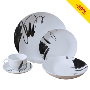 Tafelservice «Kyoto», 30-teilig für 6 Personen