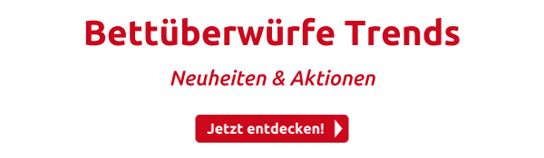 Bettüberwürfe Trends