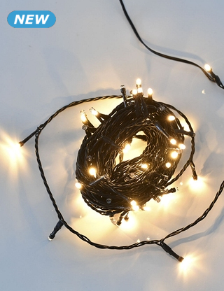 Multifunktions-Girlande mit 100 LEDs, L 10 m