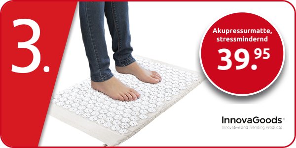 Akupressurmatte, stressmindernd