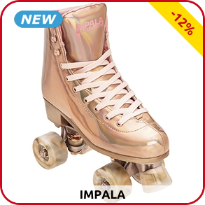 Impala Rollerskates «Marawa», rosa/gold