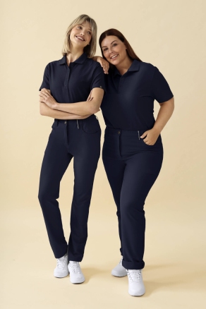 KAERE Hose Damen - 5-Pocket navy