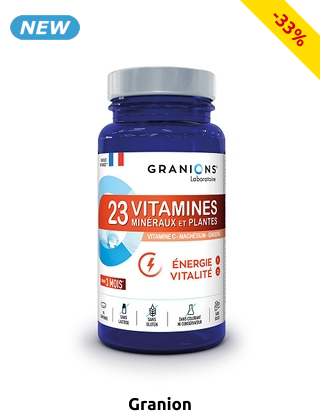 Granions Nahrungsergänzungsmittel «23 Vitamines», 90 Tabletten
