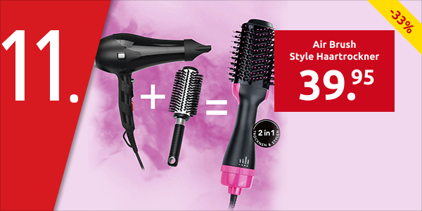 Air Brush Style Haartrockner mit ionischer Technologie