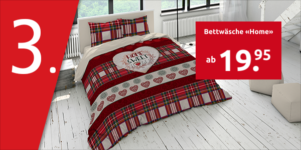 Bettwäsche «Home»