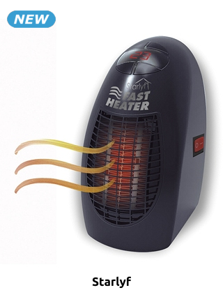 Kompakte Heizung «Fast Heater», mit Timer