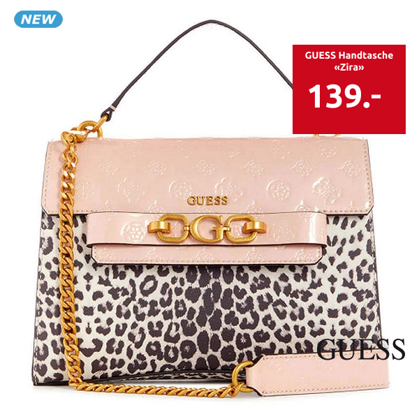 GUESS Handtasche «Zira», braun