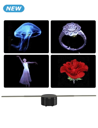 Rotierender Projektor «3D Hologram Display»