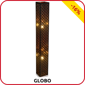 Stehleuchte Nickel von Globo