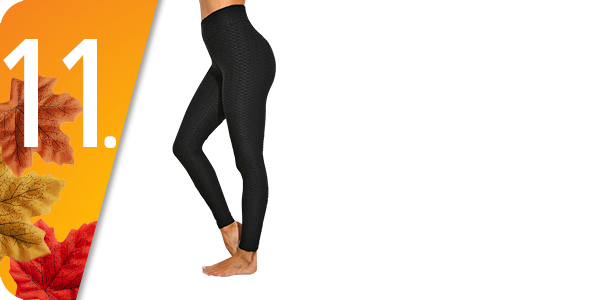 Leggings Anti-Cellulite, Push-up, Shaping, schwarz