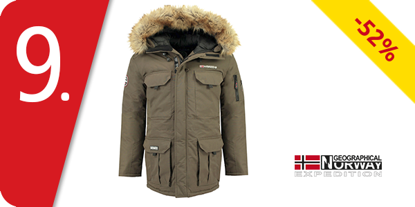 Geographical Norway Herrenparka «Bottle», kaki