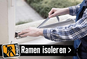 Ramen en deuren isoleren l HORNBACH