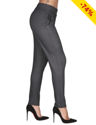 Komfortable Leggings, Grössen 46-56, anthrazit
