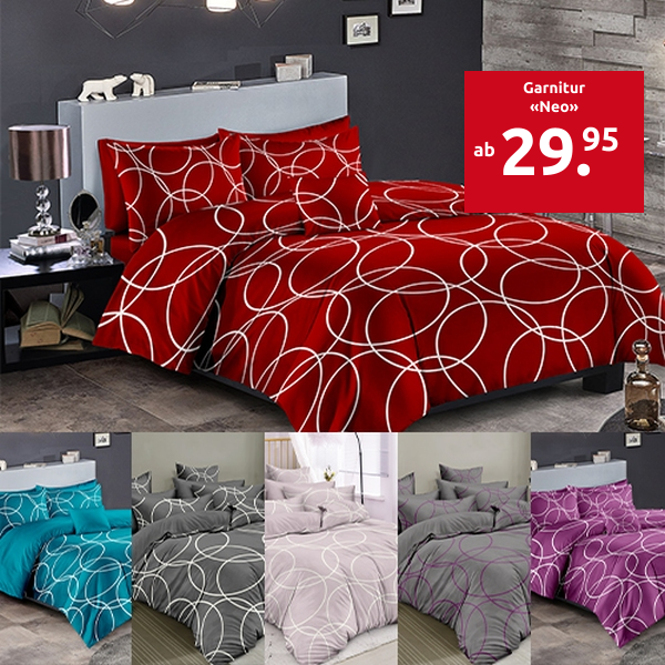 Garnitur «Neo» aus Mikrofaser