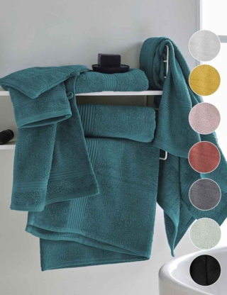 Frottee-Set, 5-teilig, blau