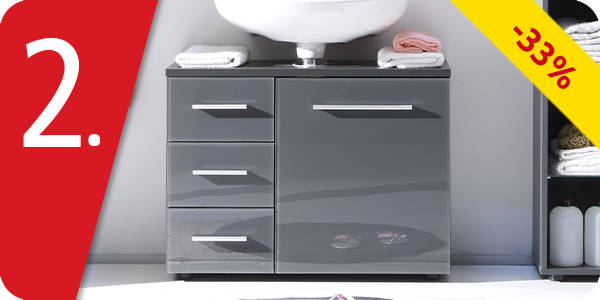 Lavabo-Unterschrank «Silver»