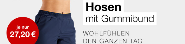 Hosen mit Gummibund - WOHLFÜHLEN DEN GANZEN TAG