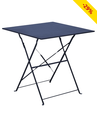 Gartentisch «Cuba», 70 x 70 x 71 cm, blau