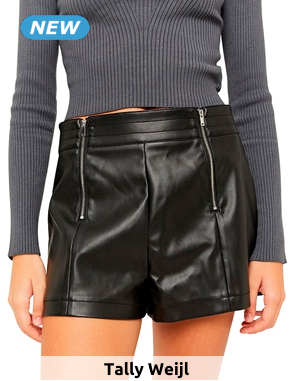 TALLY WEiJL Shorts, schwarz
