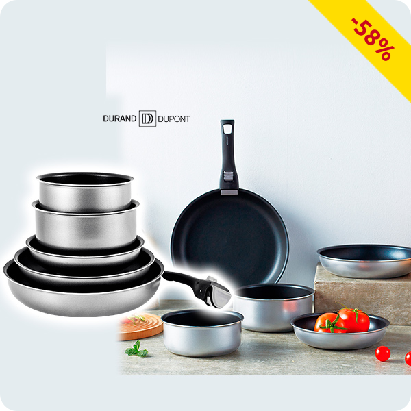 Durant Dupont Pfannenset, 6-teilig