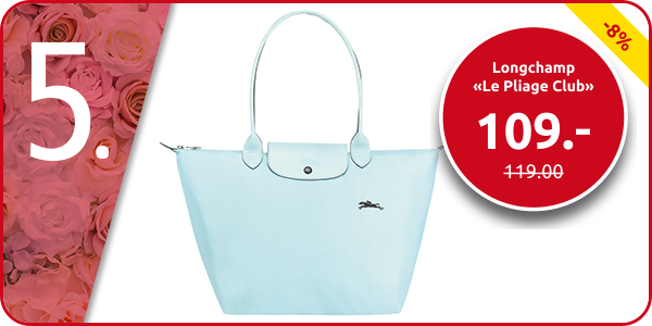 Longchamp Einkaufstasche  «Le Pliage Club», hellblau