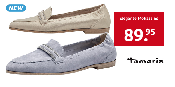 Tamaris Elegante Mokassins, beige