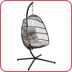 Relaxstuhl Egg «Kiwi», B 82 x H 104 cm