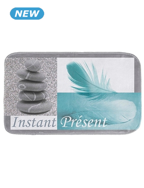 Badteppich «Équilibre», 75 x 45 cm