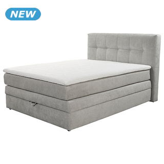 Boxspringbett «Amyr» mit Stauraum, 140 x 200 cm
