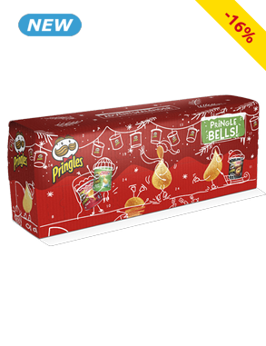 Adventskalender «Pringles», 7 Geschmacksrichtungen