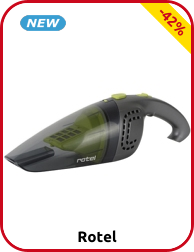 Rotel Handstaubsauger «U604», 400 ml