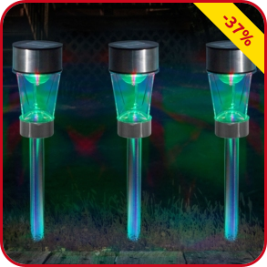 Solarlampen Rotation, 3 Stück