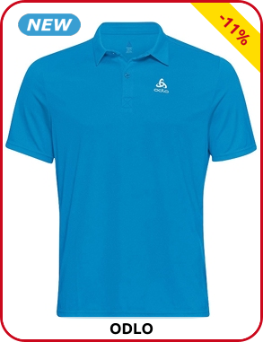 ODLO Polo für Herren, blau