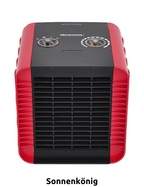 Sonnenkönig Keramik-Heizlüfter «Cuby», mit Thermostat