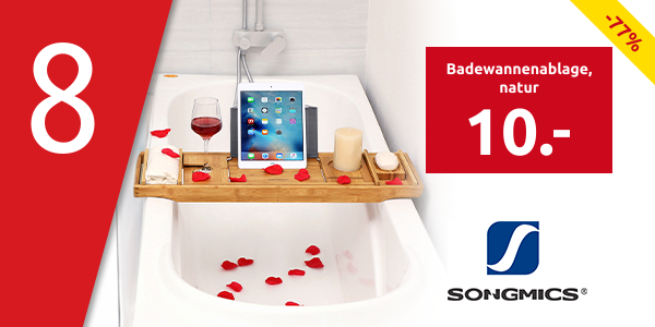 Badewannenablage, natur