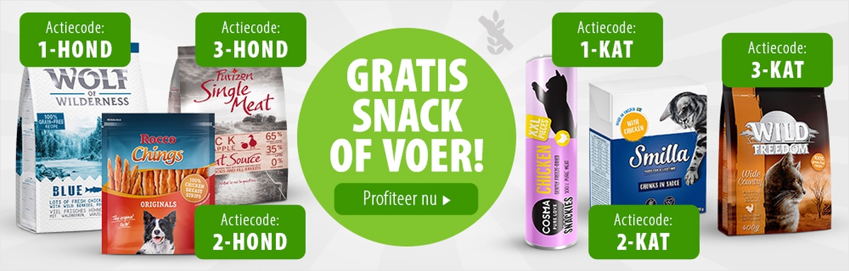 Keuze uit 6 gratis producten!