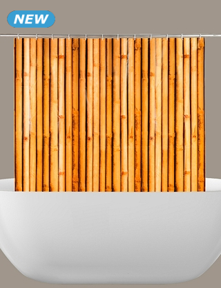 Duschvorhang «Bambusa», 180 x 200 cm