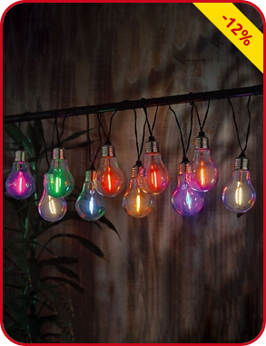 LED Solarlampe, 10 Stück