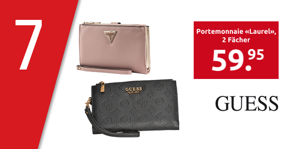 GUESS Portemonnaie «Laurel», 2 Fächer