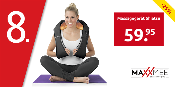 Maxxmee Massagegerät Shiatsu