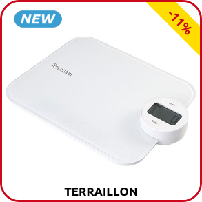 Terraillon Küchenwaage «Dynamo Glass»