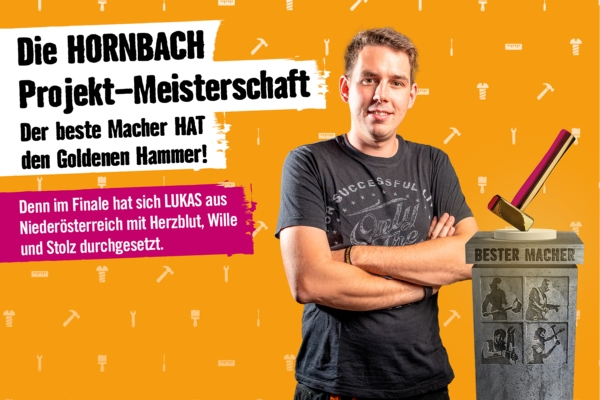 Die HORNBACH Projekt-Meisterschaft.